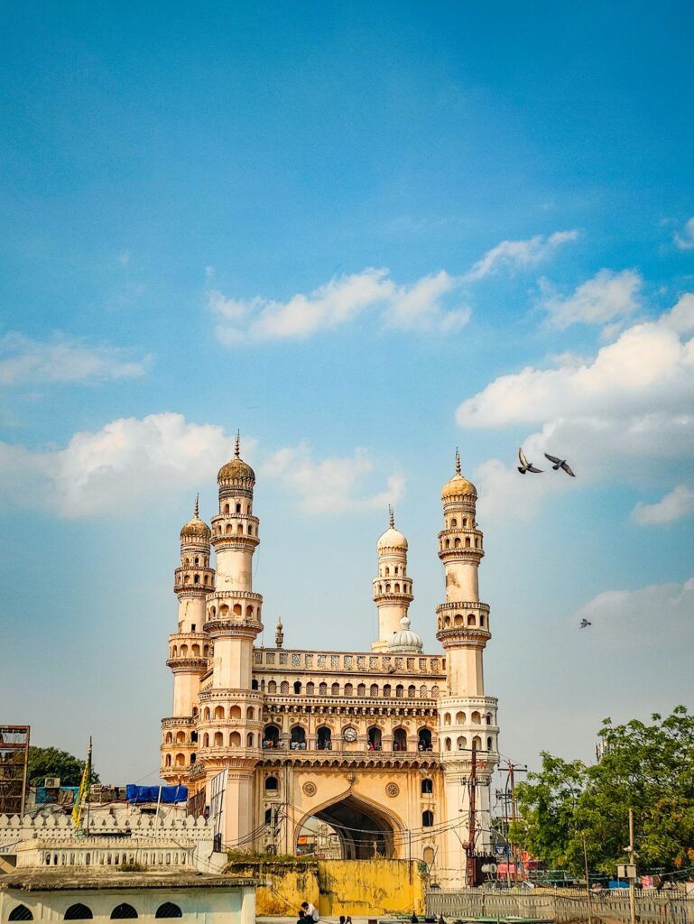 Charminar monument in Hyderabad – Hyderabad Srisailam tour package